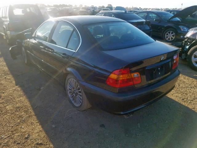 WBAEV53463KM28986 - 2003 BMW 330 I BLACK photo 3