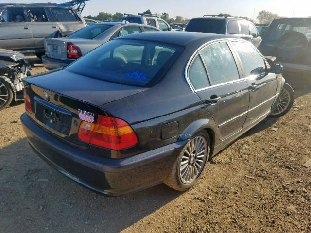 WBAEV53463KM28986 - 2003 BMW 330 I BLACK photo 4