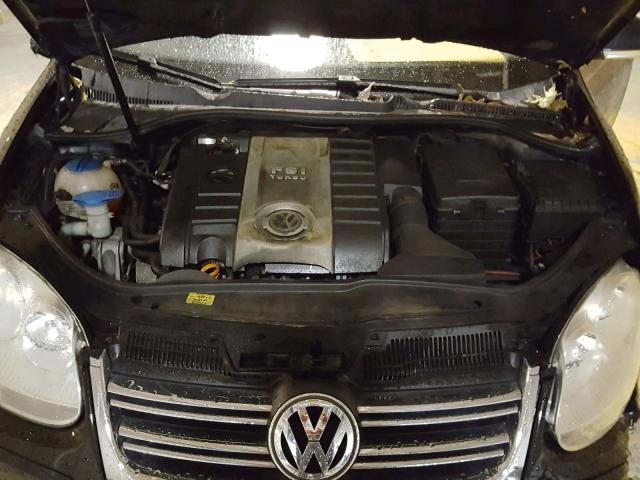 3VWRJ71K88M172070 - 2008 VOLKSWAGEN JETTA WOLF BLACK photo 7