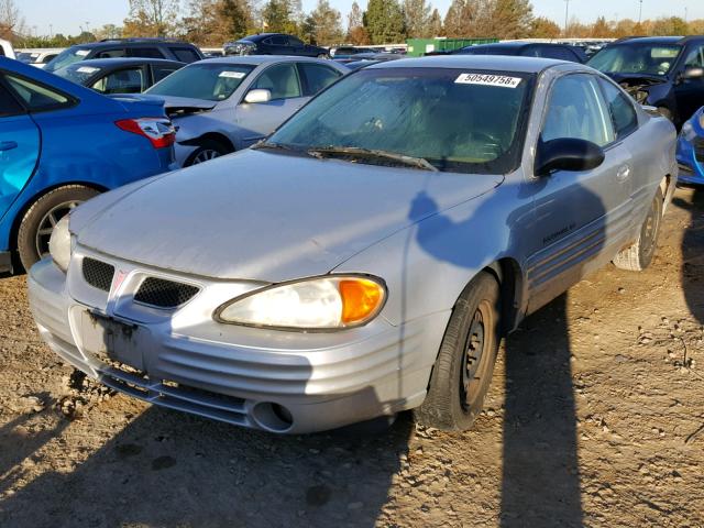 1G2NE12T31M540039 - 2001 PONTIAC GRAND AM S SILVER photo 2