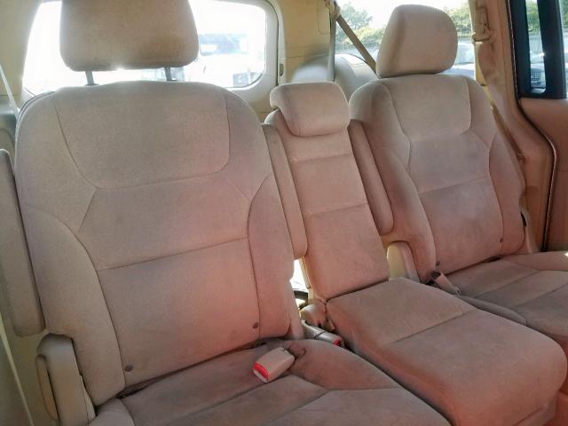 5FNRL38435B109603 - 2005 HONDA ODYSSEY EX WHITE photo 6