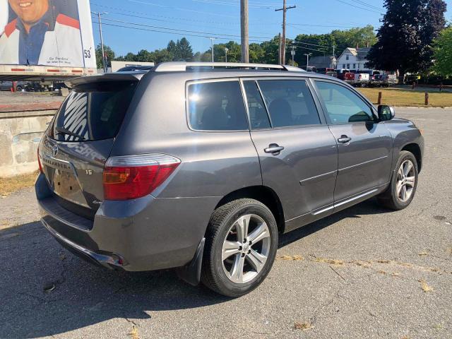 JTEES43A492133854 - 2009 TOYOTA HIGHLANDER GRAY photo 4