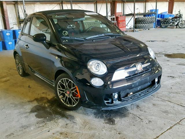 3C3CFFJH6FT501753 - 2015 FIAT 500 ABARTH BLACK photo 1