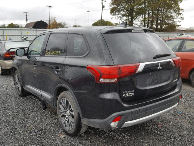 JA4AZ2A31HZ023772 - 2017 MITSUBISHI OUTLANDER BLACK photo 3