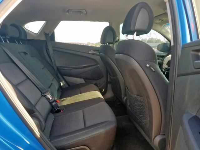 KM8J33A41HU256758 - 2017 HYUNDAI TUCSON LIM BLUE photo 6