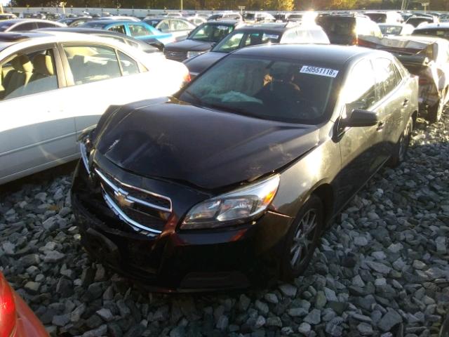 1G11A5SA6DF259110 - 2013 CHEVROLET MALIBU LS 黑色 照片 2