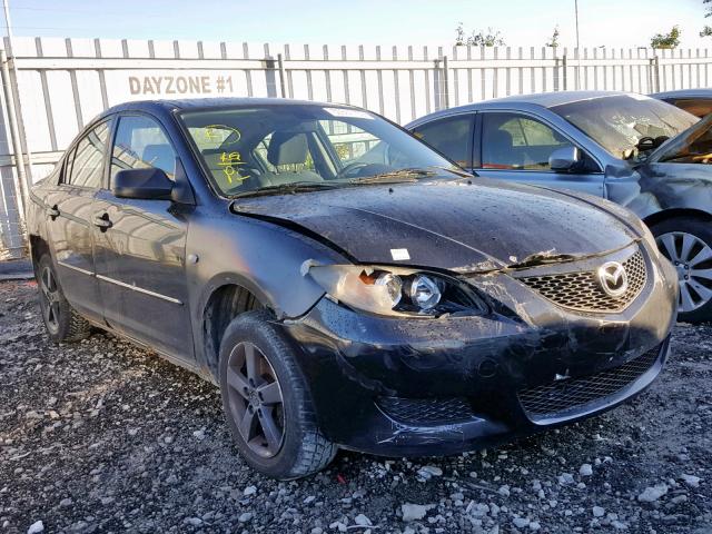 JM1BK12FX51231905 - 2005 MAZDA 3 I BLACK photo 1