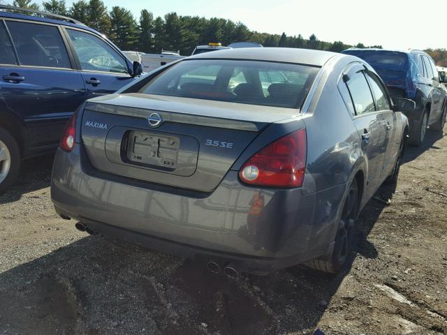 1N4BA41EX6C838850 - 2006 NISSAN MAXIMA SE GRAY photo 4