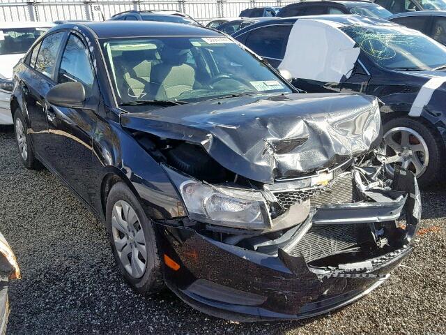 1G1PA5SH2D7228678 - 2013 CHEVROLET CRUZE LS BLACK photo 1