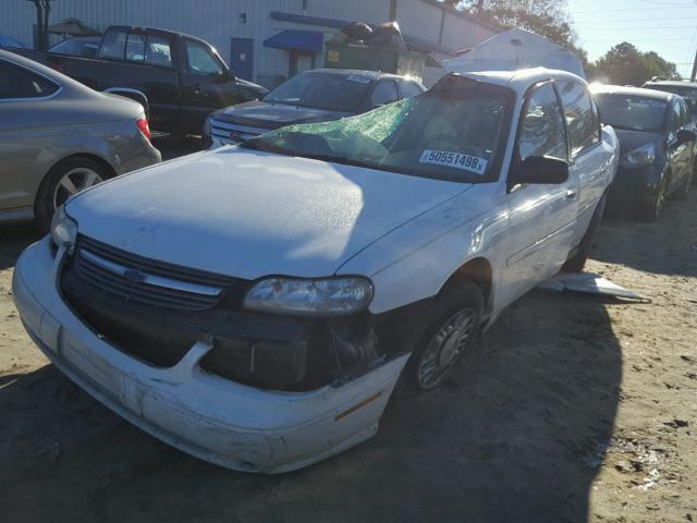 1G1ND52F04M663875 - 2004 CHEVROLET CLASSIC WHITE photo 2