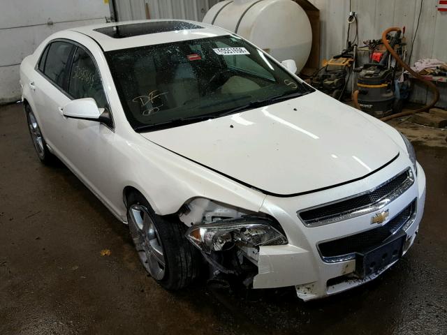 1G1ZD5E78BF321498 - 2011 CHEVROLET MALIBU 2LT WHITE photo 1