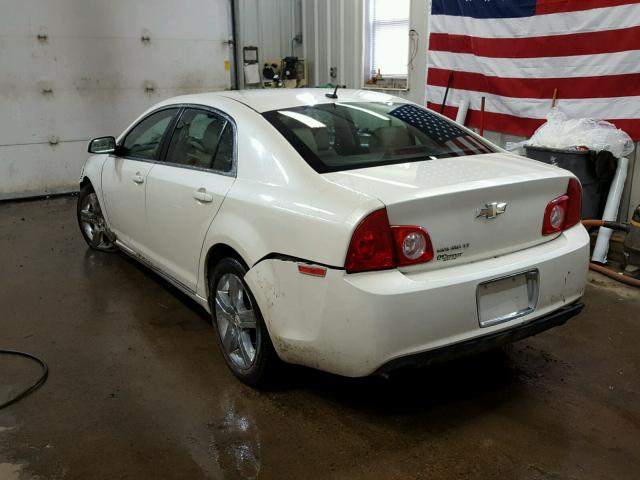 1G1ZD5E78BF321498 - 2011 CHEVROLET MALIBU 2LT WHITE photo 3