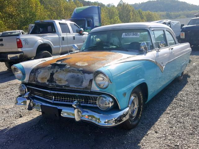 U5LT115631 - 1955 FORD FAIRLANE TWO TONE photo 2