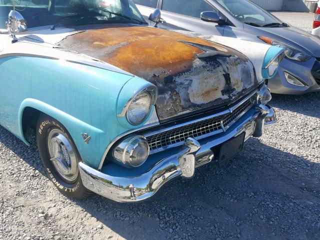 U5LT115631 - 1955 FORD FAIRLANE TWO TONE photo 9