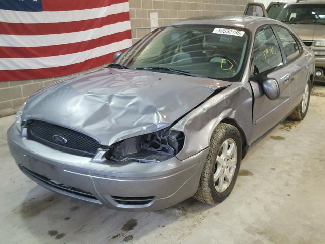 1FAFP56U86A235929 - 2006 FORD TAURUS SEL BLUE photo 2