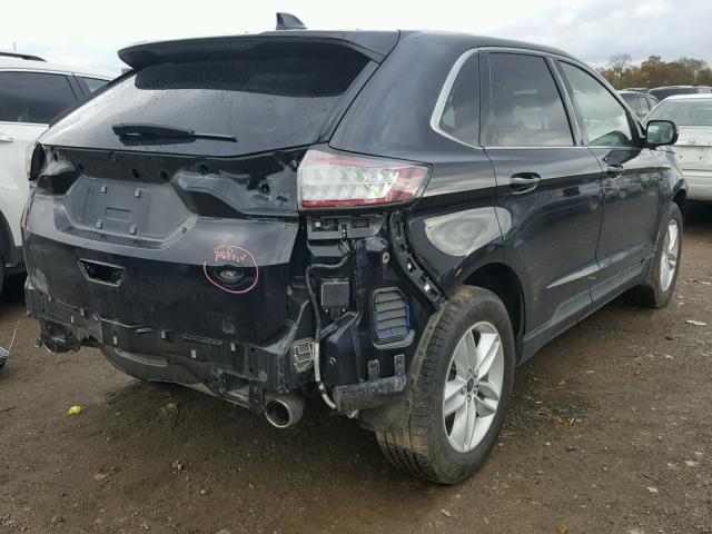 2FMPK4J88GBB99954 - 2016 FORD EDGE SEL BLACK photo 4