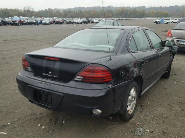 1G2NE52F64M631327 - 2004 PONTIAC GRAND AM S BLACK photo 4