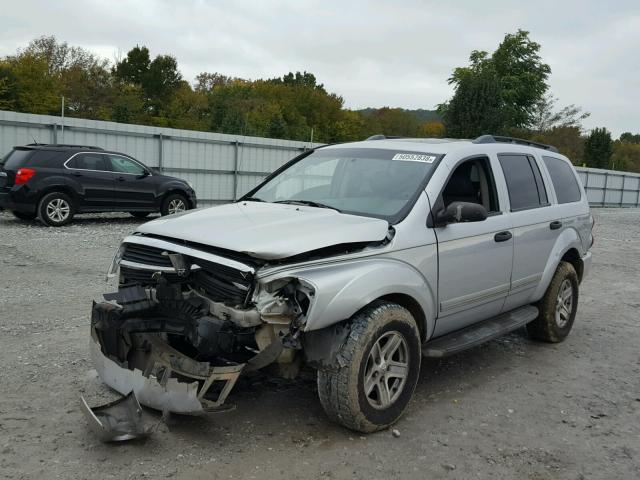 1D8HD48D55F503793 - 2005 DODGE DURANGO SL GRAY photo 2