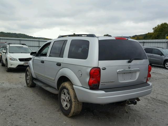 1D8HD48D55F503793 - 2005 DODGE DURANGO SL GRAY photo 3