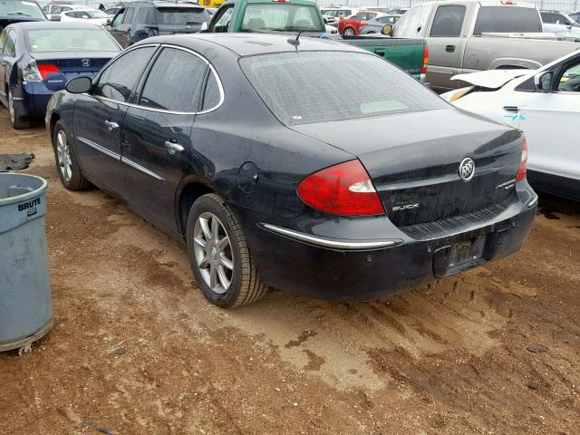 2G4WE587761119358 - 2006 BUICK LACROSSE C BLACK photo 3