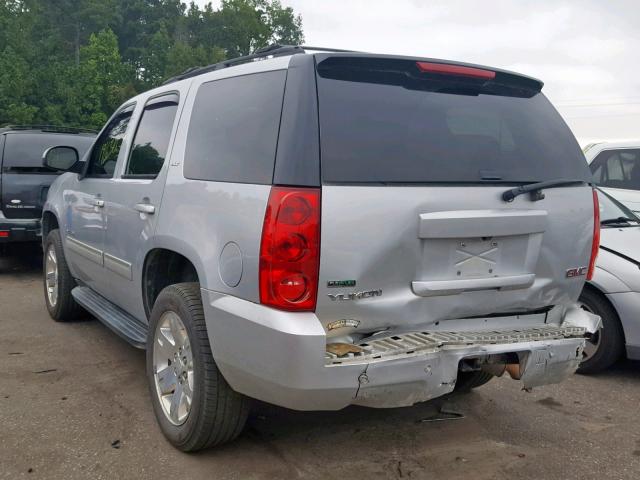 1GKS2CE07CR198979 - 2012 GMC YUKON SLT SILVER photo 3