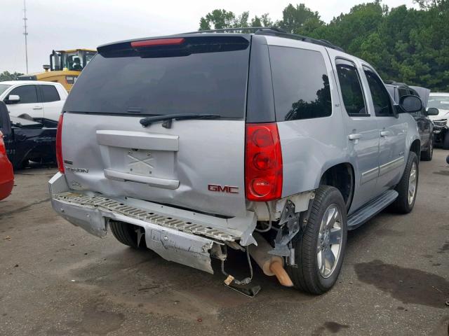 1GKS2CE07CR198979 - 2012 GMC YUKON SLT SILVER photo 4