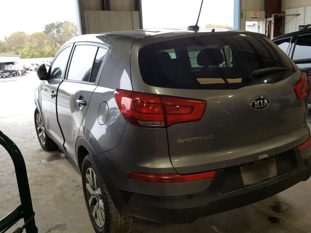 KNDPB3AC1G7821578 - 2016 KIA SPORTAGE L GRAY photo 3