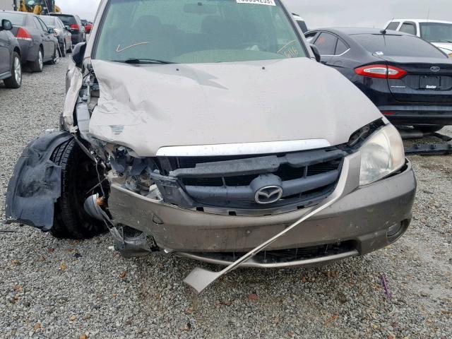 4F2YU08171KM26116 - 2001 MAZDA TRIBUTE LX SILVER photo 9