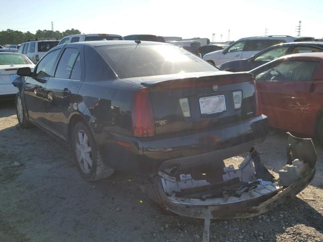 1G6DW677250200300 - 2005 CADILLAC STS BLACK photo 3