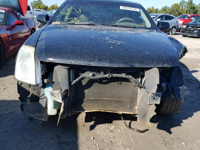 1G6DW677250200300 - 2005 CADILLAC STS BLACK photo 9