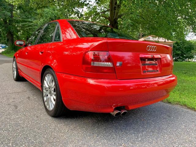 WAURD68D41A045988 - 2001 AUDI S4 2.7 QUA RED photo 6