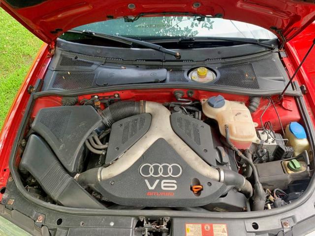 WAURD68D41A045988 - 2001 AUDI S4 2.7 QUA RED photo 9