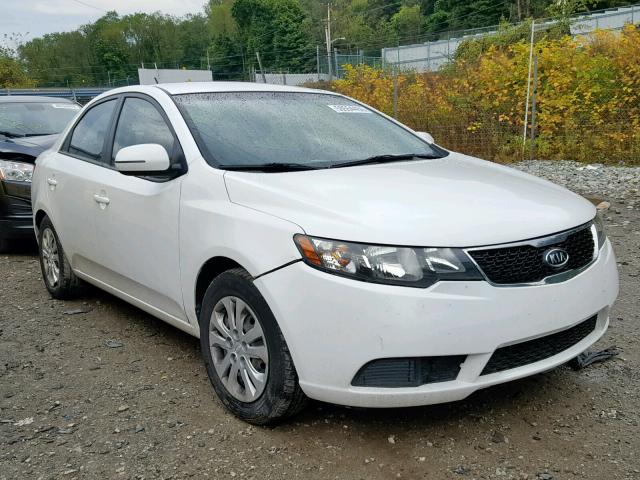 KNAFU4A25C5625830 - 2012 KIA FORTE EX WHITE photo 1