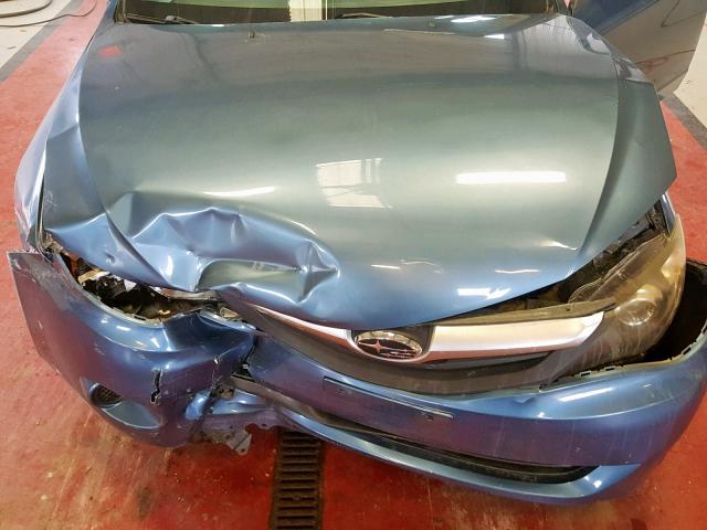 JF1GE6A67AH503653 - 2010 SUBARU IMPREZA 2. BLUE photo 7