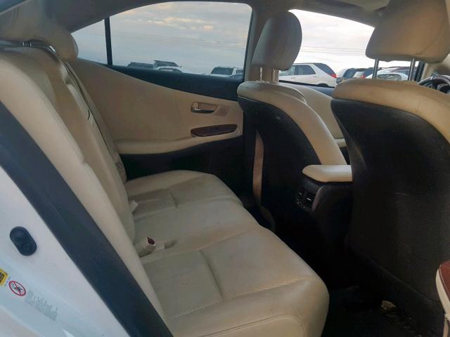 JTHBB1BA6A2023978 - 2010 LEXUS HS 250H WHITE photo 6