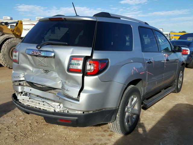 1GKKRNED9EJ211047 - 2014 GMC ACADIA SLE SILVER photo 4