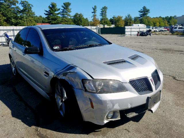 6G2EC57Y89L232080 - 2009 PONTIAC G8 GT SILVER photo 1