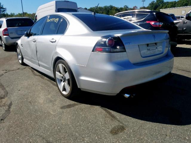 6G2EC57Y89L232080 - 2009 PONTIAC G8 GT SILVER photo 3