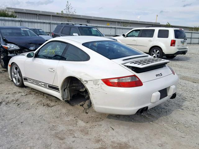 WP0AB29916S743047 - 2006 PORSCHE 911 NEW GE WHITE photo 3