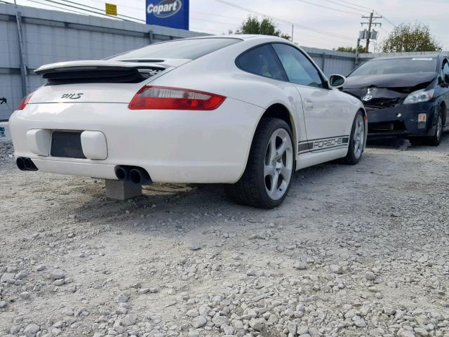 WP0AB29916S743047 - 2006 PORSCHE 911 NEW GE WHITE photo 4