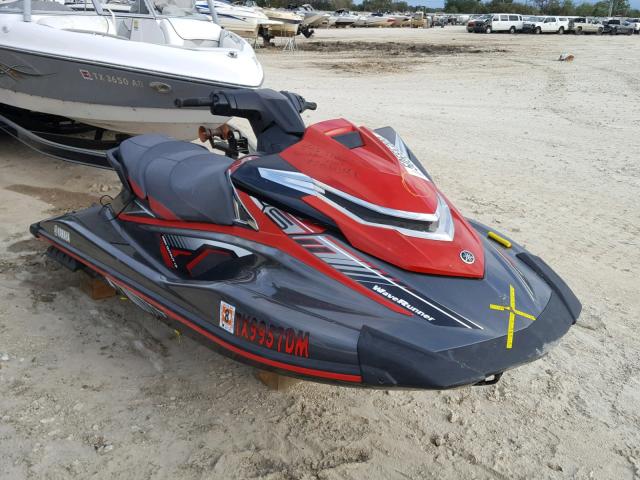 YAMA3895J516 - 2016 YAMAHA WAVERUNNER RED photo 1