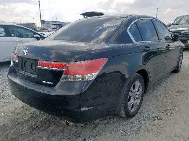 1HGCP2F60CA229679 - 2012 HONDA ACCORD SE BLACK photo 4