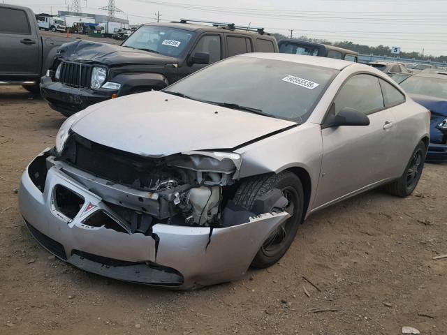 1G2ZH18N274138412 - 2007 PONTIAC G6 GT SILVER photo 2