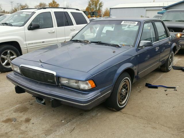 1G4AG55M4R6463581 - 1994 BUICK CENTURY SP BLUE photo 2