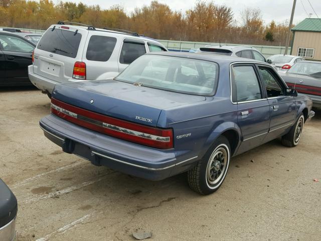 1G4AG55M4R6463581 - 1994 BUICK CENTURY SP BLUE photo 4