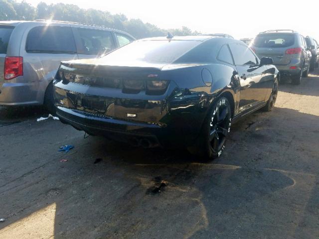 2G1FS1EW2D9235642 - 2013 CHEVROLET CAMARO SS BLACK photo 4