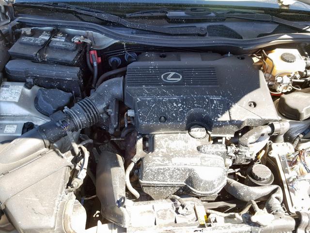 JT8BD69S040193310 - 2004 LEXUS GS 300 SILVER photo 7