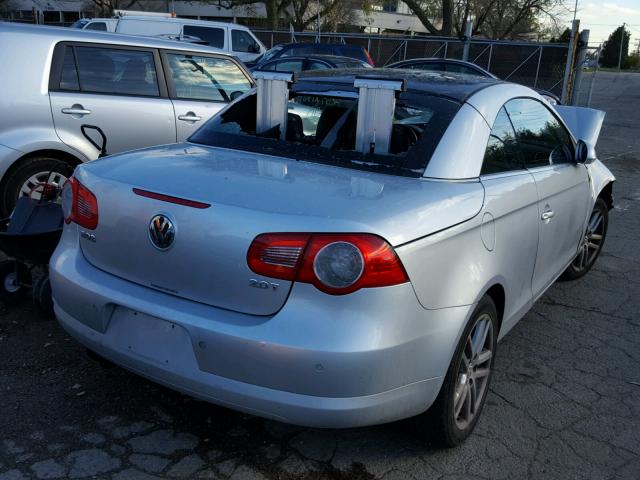 WVWFA71F08V014501 - 2008 VOLKSWAGEN EOS LUX 银色 照片 4
