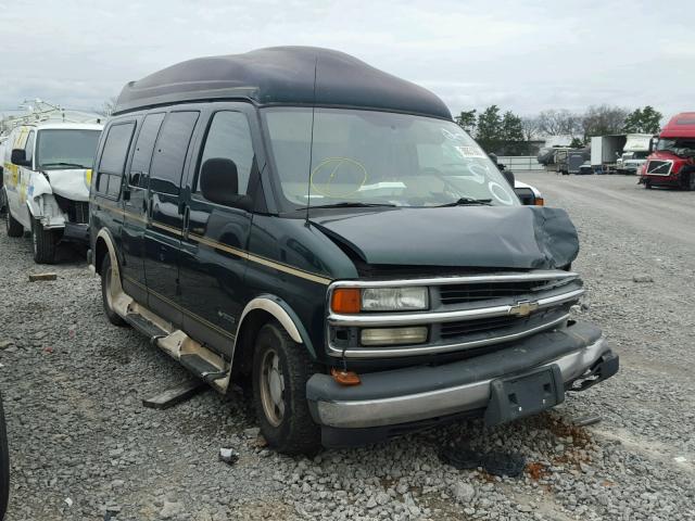 1GBFG15W921180248 - 2002 CHEVROLET EXPRESS G1 GREEN photo 1