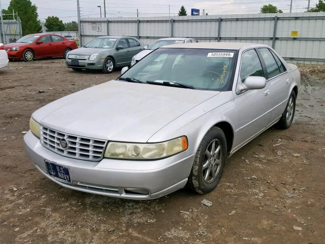 1G6KS54YX2U298619 - 2002 CADILLAC SEVILLE SL SILVER photo 2